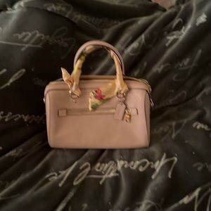 Pink coach satchel